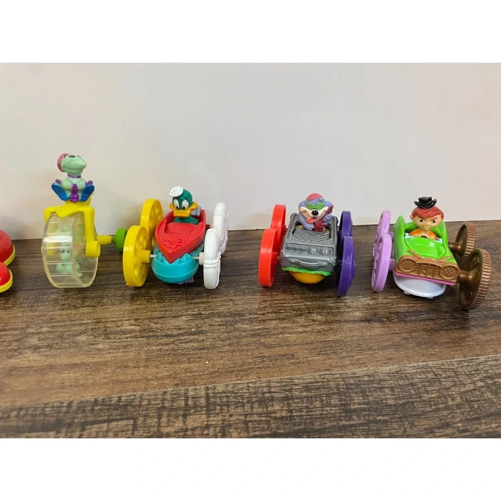 Lot of 6 Tiny Toons Adventures Mcdonalds Cars Flip Buster Happy Meals